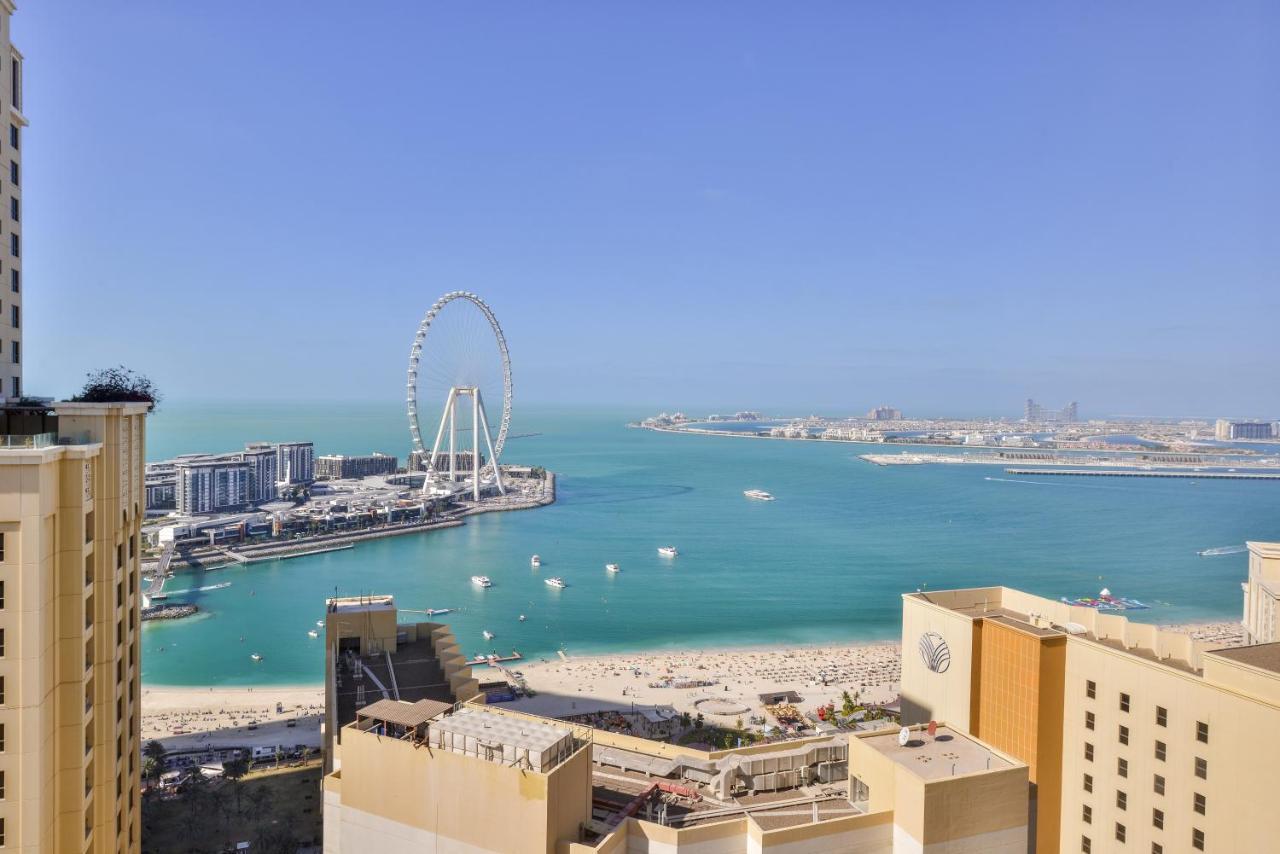 Luxury Jbr Shams - Marina View - Free 5 Star Beach Resorts Access! Dubai Exteriör bild