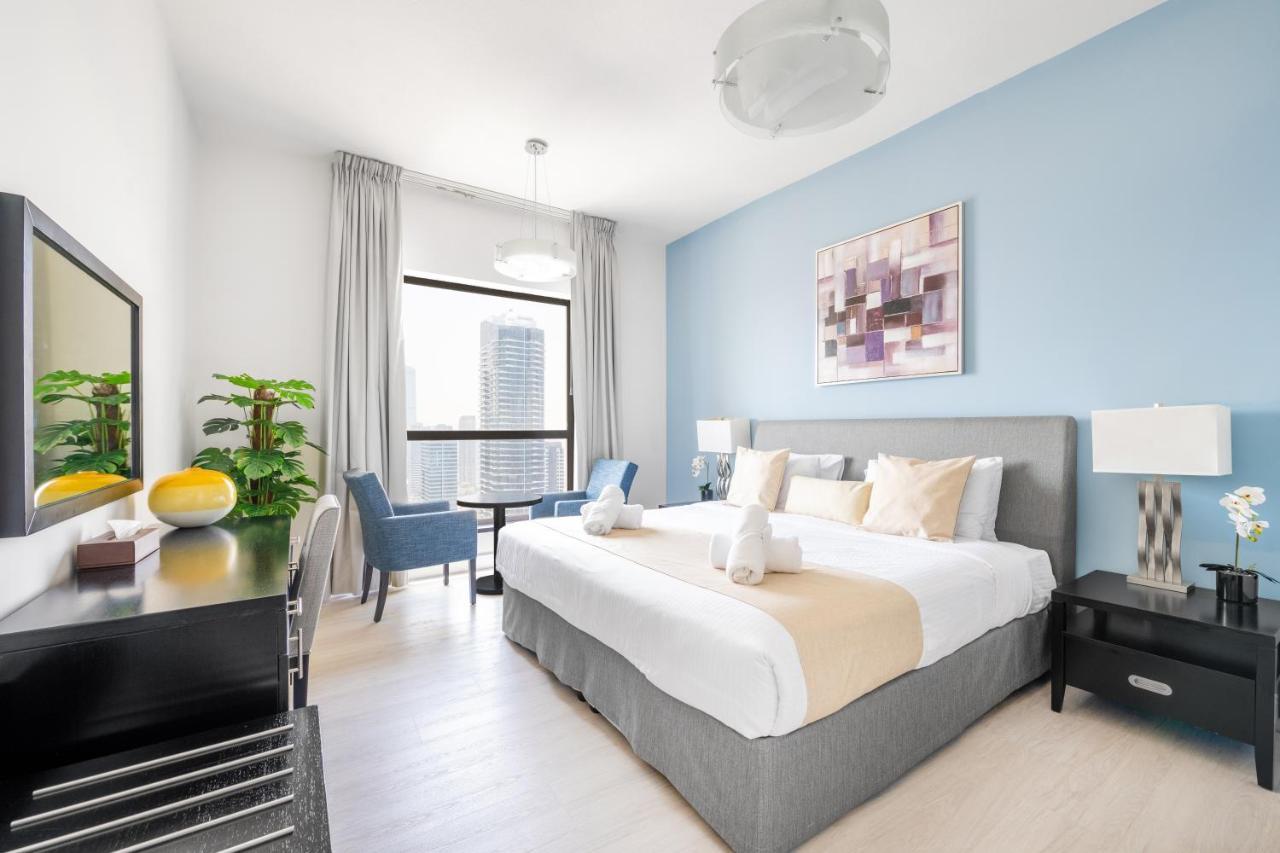 Luxury Jbr Shams - Marina View - Free 5 Star Beach Resorts Access! Dubai Exteriör bild