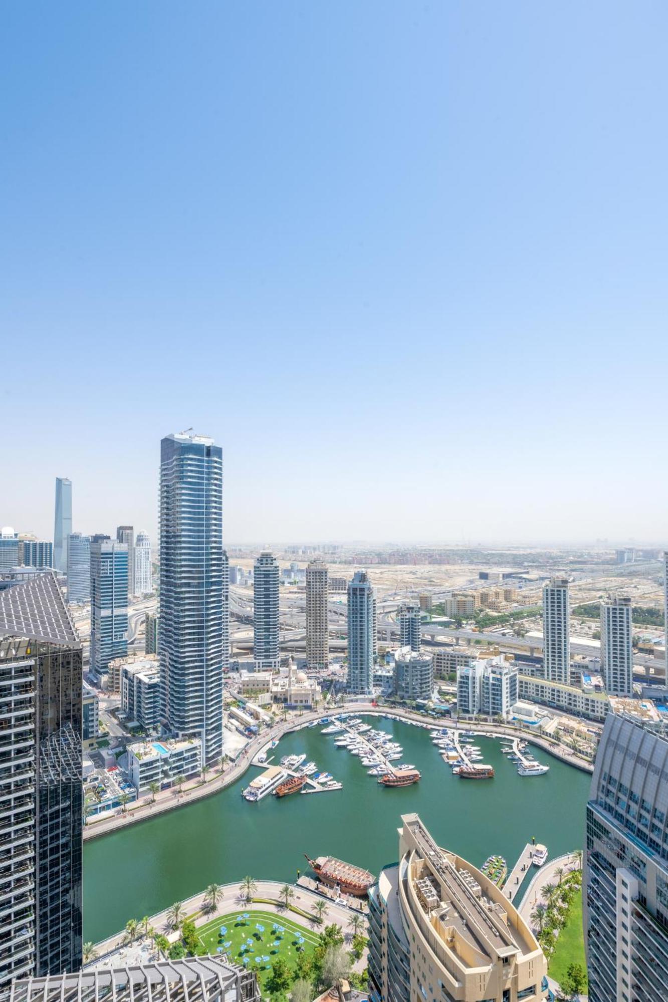 Luxury Jbr Shams - Marina View - Free 5 Star Beach Resorts Access! Dubai Exteriör bild