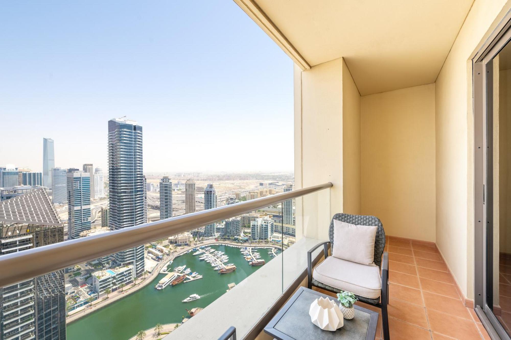 Luxury Jbr Shams - Marina View - Free 5 Star Beach Resorts Access! Dubai Exteriör bild
