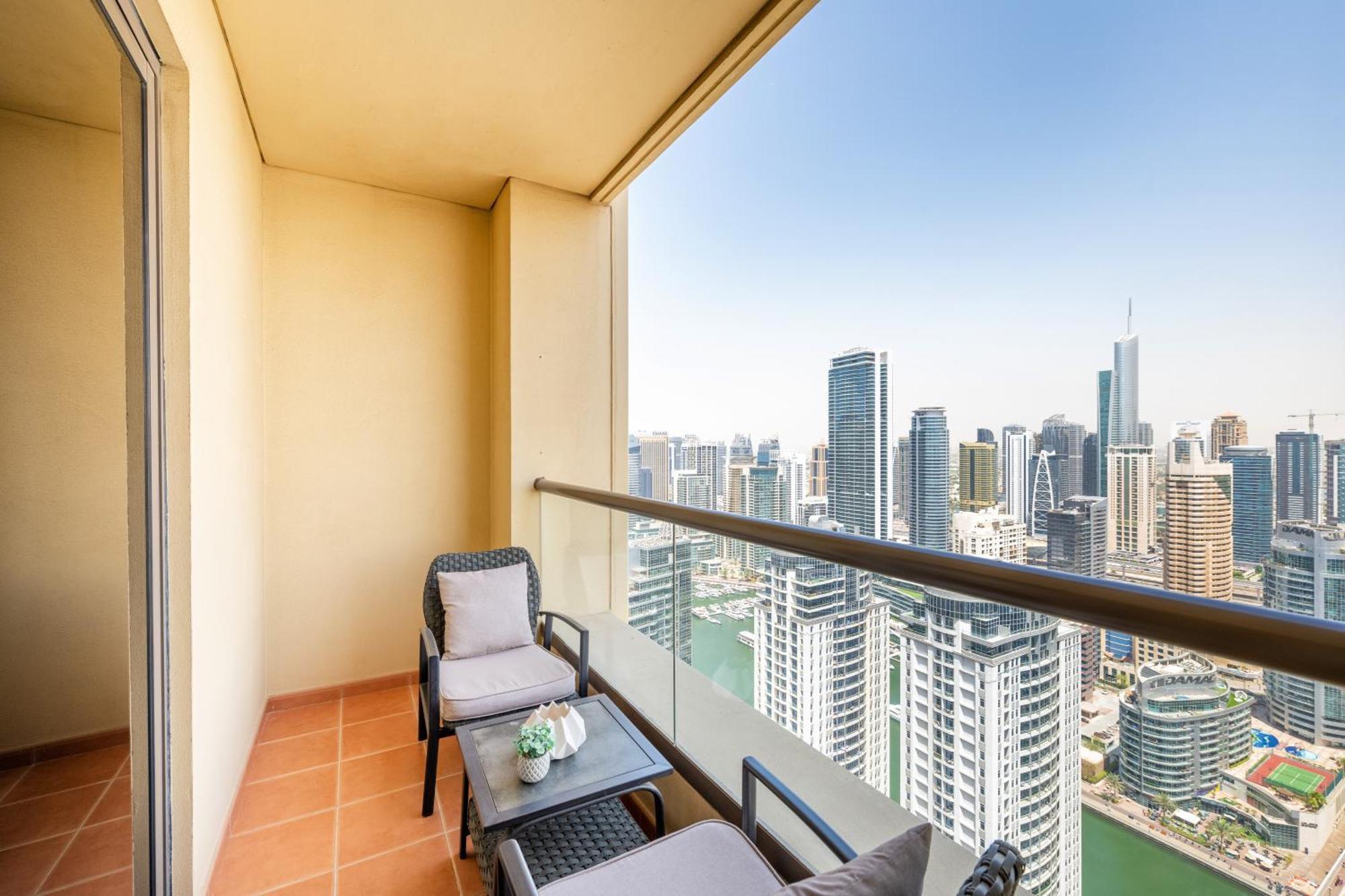 Luxury Jbr Shams - Marina View - Free 5 Star Beach Resorts Access! Dubai Exteriör bild