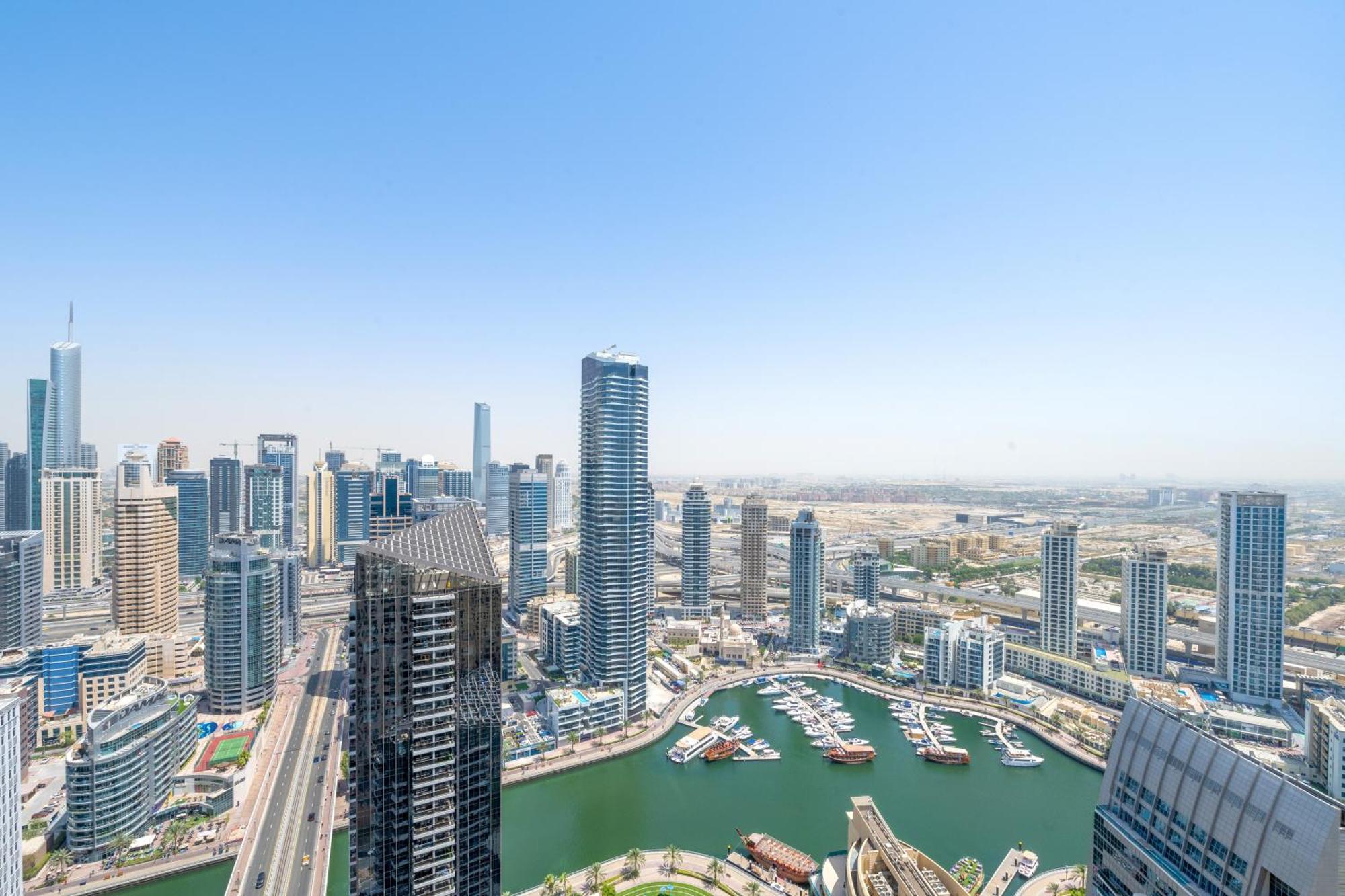 Luxury Jbr Shams - Marina View - Free 5 Star Beach Resorts Access! Dubai Exteriör bild