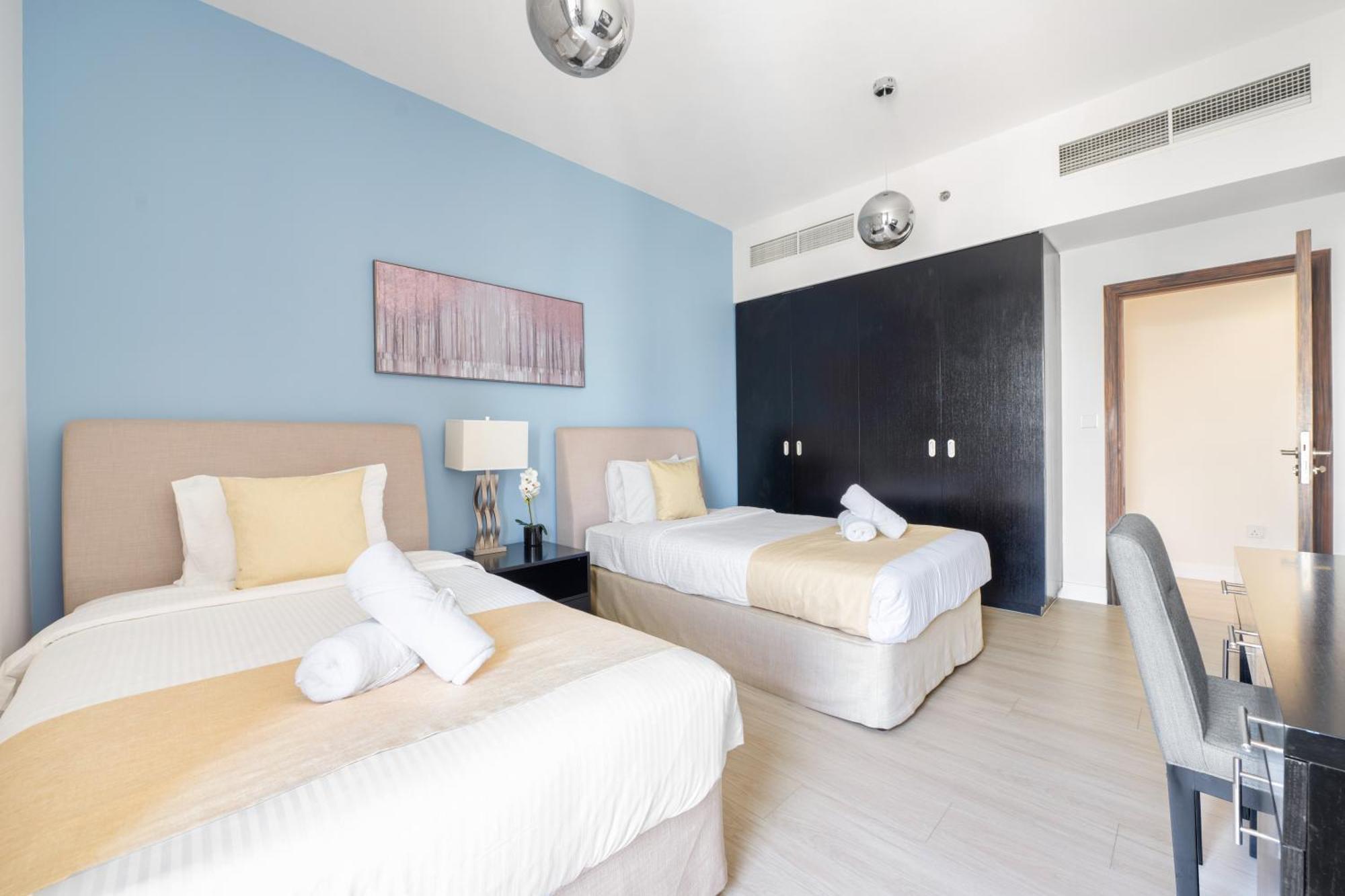 Luxury Jbr Shams - Marina View - Free 5 Star Beach Resorts Access! Dubai Exteriör bild